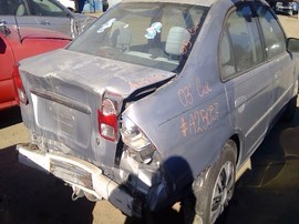 2003 HONDA CIVIC, SILVER, EX, 1.7L, VTEC, AT.  A25057